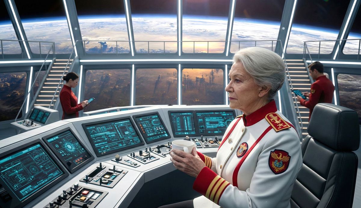 It's time to interrupt Commodore Wainwright's coffee break!