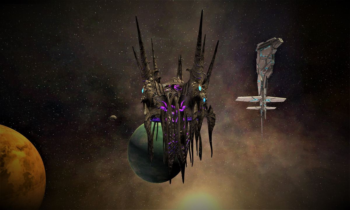 The Hive Queen enters the Sol border, approaching a Greenland monitoring station.