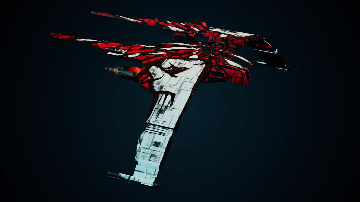 Zafghar, a Pirate light maurader lit in space