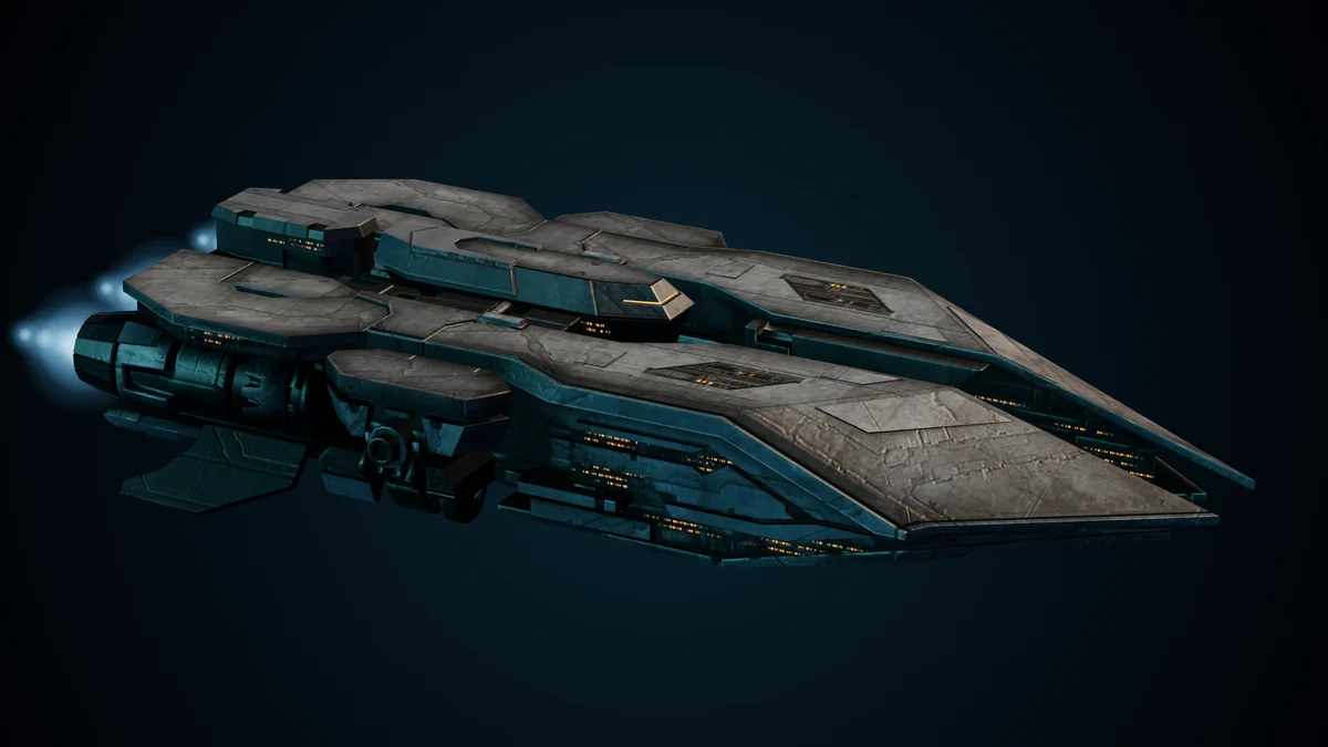 Leningrad, a Sol destroyer lit in space