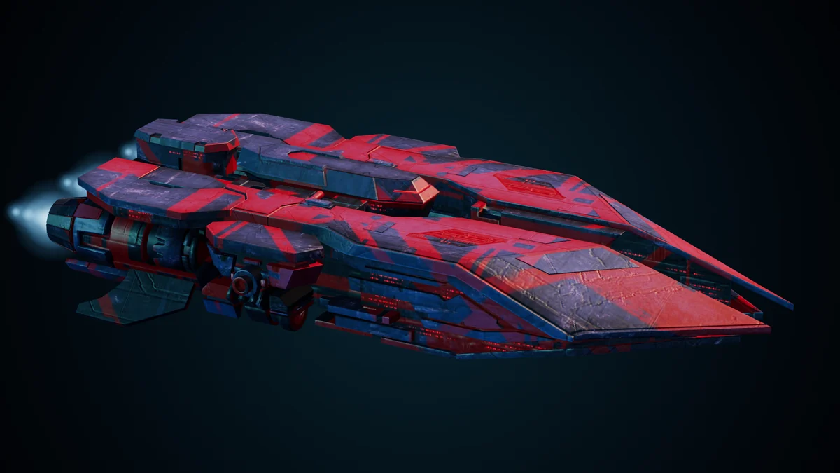 Pirate Leningrad, a Pirate heavy maurader lit in space
