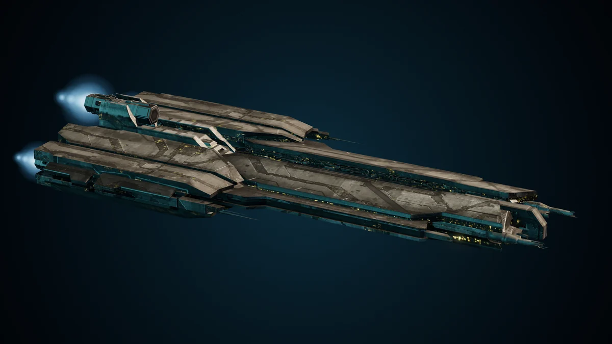 Montana, a Sol armored cruiser lit in space