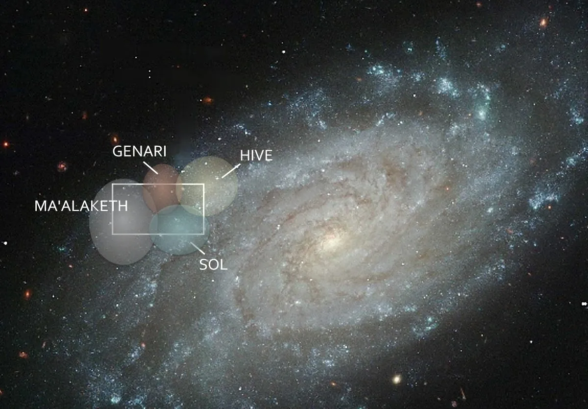 Map of the known universe